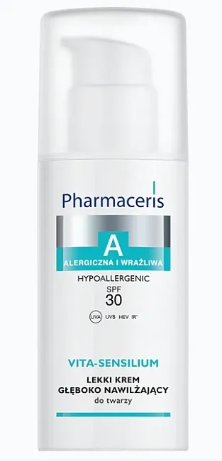 Pharmaceris A Vita Sensilium Deeply Moisturizing Cream Lagana krema za duboko hidrataciju lica SPF 30