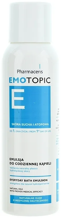 Pharmaceris E Emotopic Everyday Bath Emulsion Emulzija za suvu i kožu sklonu atopiji