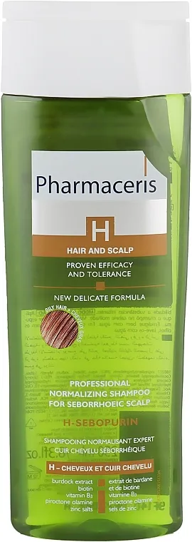 Pharmaceris H H-Sebopurin Shampoo for Seborrheic Scalp Normalizirajući šampon za masnu kosu i seboreično vlasište