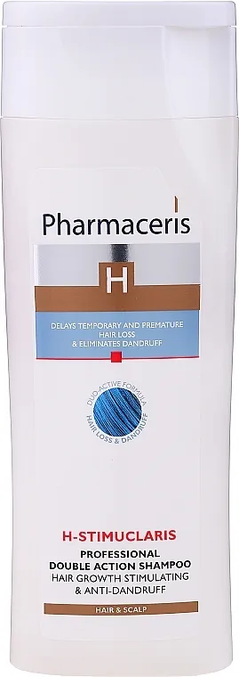 Pharmaceris H-Stimupeel Professional Double Action Shampoo Hair Growth Stimulating &amp; Anti-Dandruff Šampon dvostrukog djelovanja