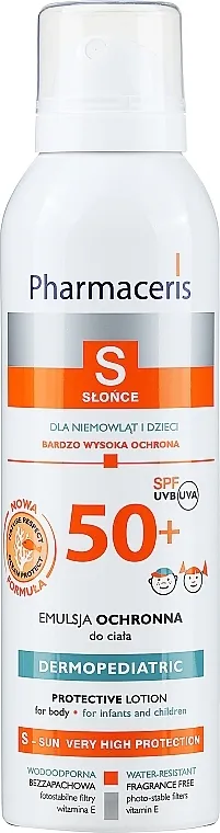 Pharmaceris S Protective Emulsion For Children And Infants In The Sun Spf50+ Krema za sunčanje za djecu
