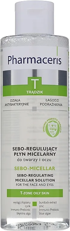 Pharmaceris T Sebo-Micellar Solution Cleansing Make-Up Removal Micelarna tekućina za čišćenje