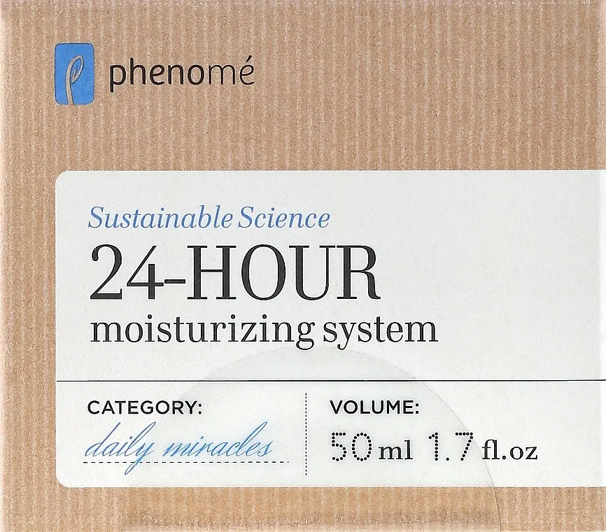 Phenome 24 Hour Moisturizing System Cream Krema 24 sata djelovanja, hidratantna