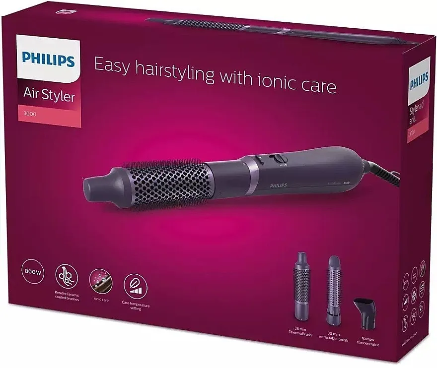 Philips BHA305/00 3000 Series Air Styler Četka za fen