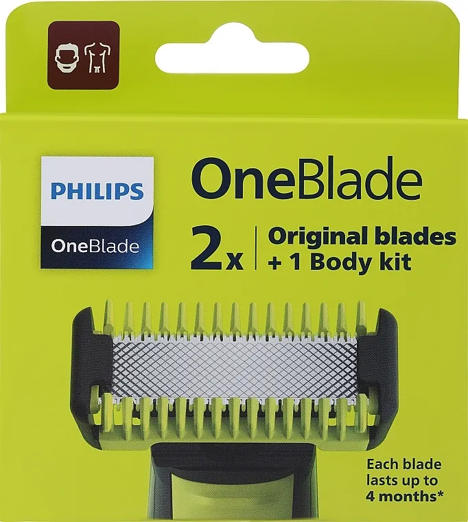 Philips OneBlade Face + Body QP620/50 Zamjenjive oštrice