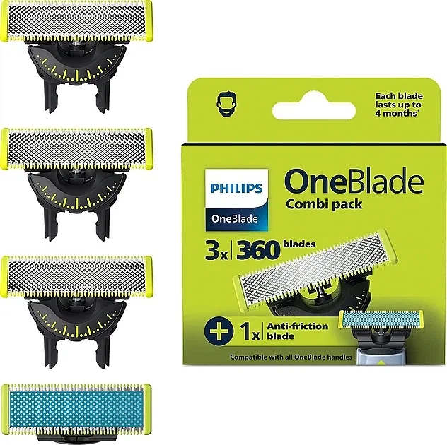 Philips OneBlade QP945/50 Rezervne oštrice za brijač