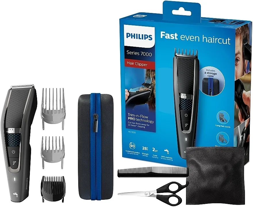 Philips Series 7000 Mašinica za šišanje kose HC7650/15
