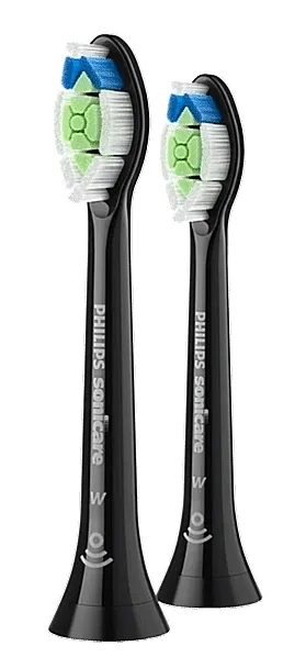 Philips Sonicare Optimal White HX6062/88 Glave za električnu četkicu za zube, crne