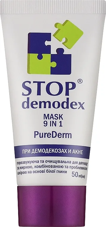Phyto BioTechnology Stop Demodex Maska "Pure Derm 9 u 1 Stop Demodex"