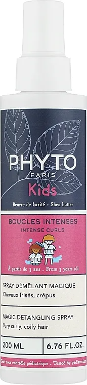 Phyto Intenses Curls Kids Magic Detangling Spray Sprej za lakše raščešljavanje kose za decu