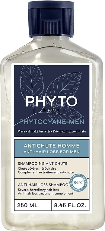 Phyto Phytocyane Men Invigorating Shampoo Gel za dubinsko čišćenje lica koji otvara pore