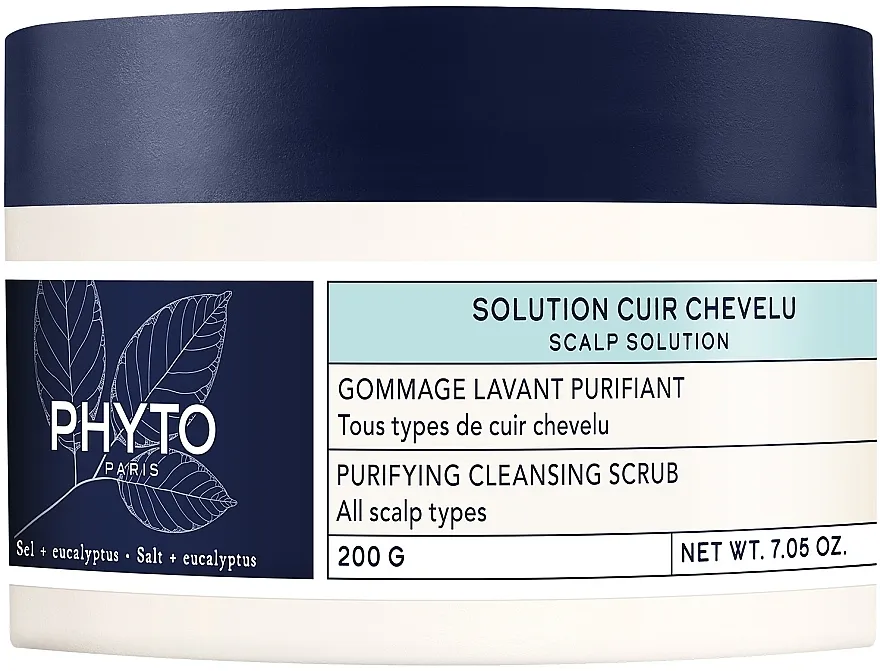 Phyto Scalp Solution Purifying Cleansing Scrub Čistilni piling za teme glave