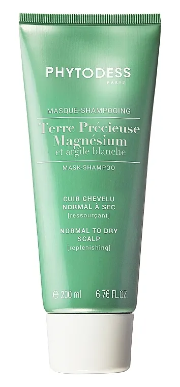Phytodess Terre Precieuse Magnesium &amp; White Clay Replenishing Mask-Shampoo Normal To Dry Scalp Maska-šampon za normalnu i suvu kožu glave