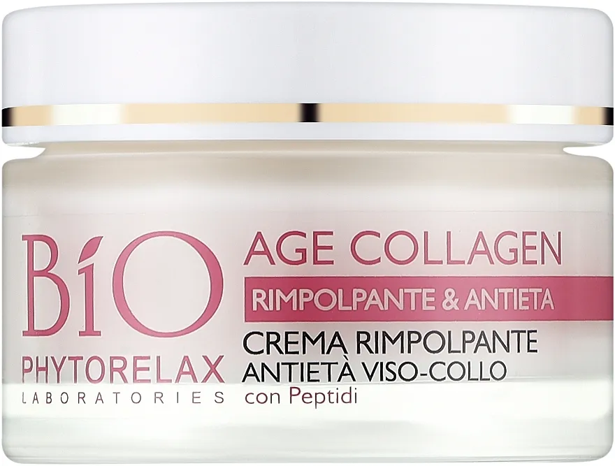 Phytorelax Laboratories Bio Age Collagen Anti-Age Plumping Cream Anti-aging krema za lice i vrat