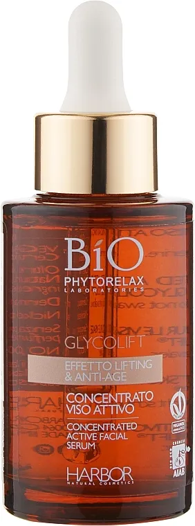 Phytorelax Laboratories Bio Concentrated Active Facial Serum Glycolift Koncentrirani serum protiv starenja lica