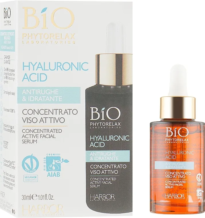 Phytorelax Laboratories Bio Concentrated Active Facial Serum Hijaluronski serum