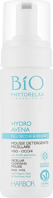 Phytorelax Laboratories Bio Phytorelax Hydro Avena Micellar Cleansing Mousse Micelarni mousse za lice