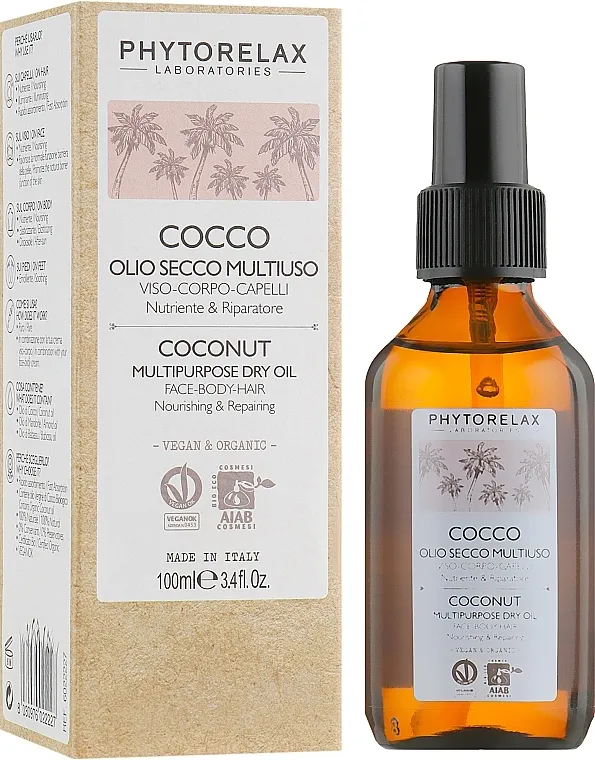 Phytorelax Laboratories Coconut Multipurpose Dry Oil Ulje za tijelo i kosu