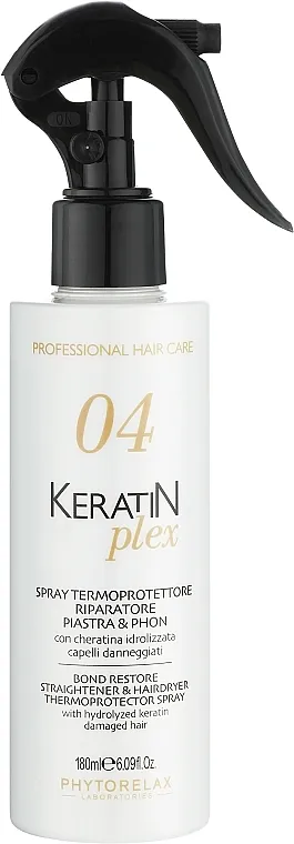 Phytorelax Laboratories Keratin Plex Bond Restore Straightener &amp; Hairdryer Thermoprotector Spray Regenerator za sve tipove kose