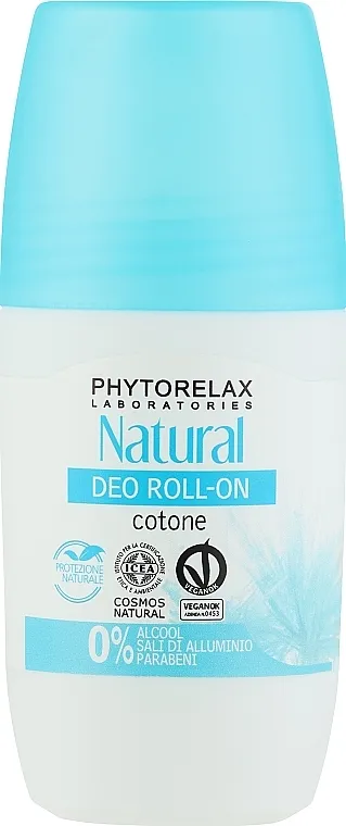 Phytorelax Laboratories Natural Roll-On Deo with Oligoelements Kuglični dezodorans za tijelo