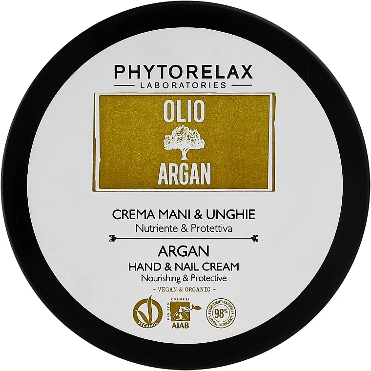 Phytorelax Laboratories Olio di Argan Hand &amp; Nail Cream Krema za ruke i nokte