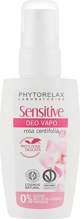 Phytorelax Laboratories Sensitive Deo Vapo Rosa Centifolia Prirodni dezodorans u spreju