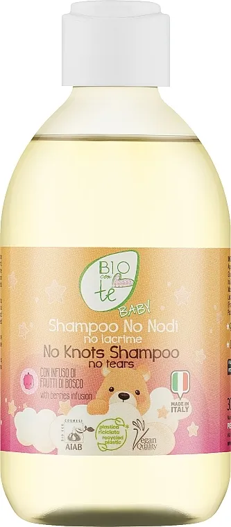 Pierpaoli Bioconte Baby Shampoo Šampon koji olakšava raščešljavanje kose za bebe i decu