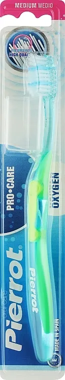 Pierrot Oxygen Medium Toothbrush Srednja četkica za zube, plava i žuta