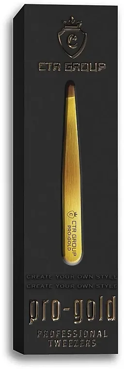 Pinceta za obrve CTR Pro-Gold Professional Twezers