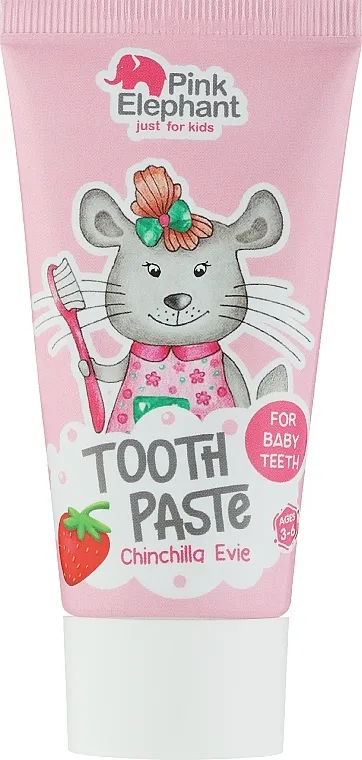 Pink Elephant Chinchilla Evie Pasta za zube