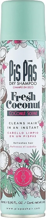 PisPas Dry Shampoo Fresh Coconut Suvi šampon