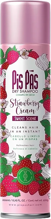 PisPas Dry Shampoo Strawberry Cream Suvi šampon