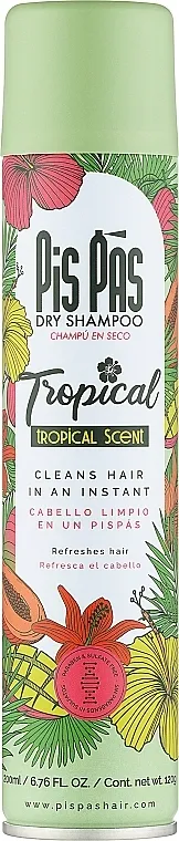 PisPas Dry Shampoo Tropical Suvi šampon