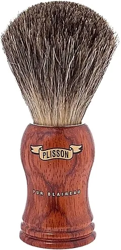 Plisson Bubinga High-mounted Handle &amp; Russian Grey Shaving Brush Četka za brijanje