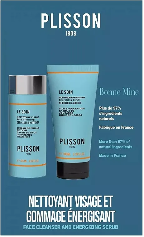 Plisson Healthy Glow (f/cleans/125 ml + scr/100 ml) Set