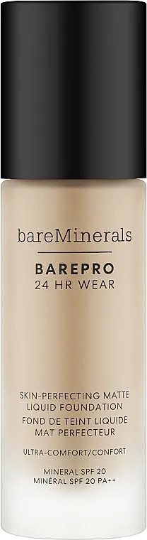 Podloga za lice Bare Minerals Bareproo 24hr Wear Skin-Perfecting Matte Liquid Foundation Mineral SPF 20
