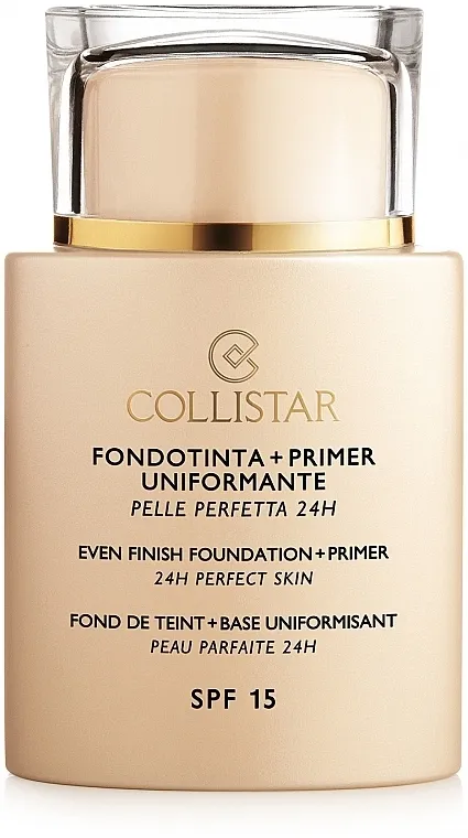 Podloga za šminku Collistar Foundation Primer Perfect Skin Smoothing 24H SPF15