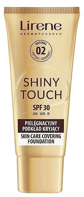 Pokrivna i zaglađujuća podloga Lirene Shiny Touch SPF30