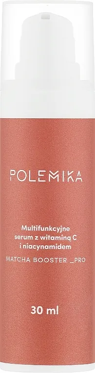 Polemika Matcha Booster Pro Višenamenski serum za kožu lica, vrata i dekoltea