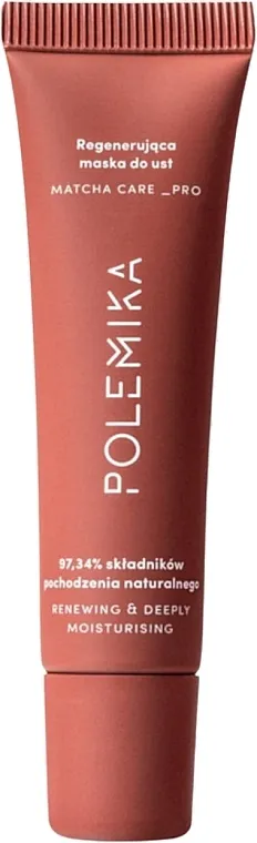 Polemika Matcha Care Pro Renewing And Deeply Moisturising Regenerišuća maska za usne
