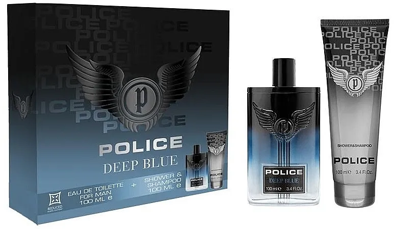 Police Deep Blue Set (edt/100ml + šampon/100ml)