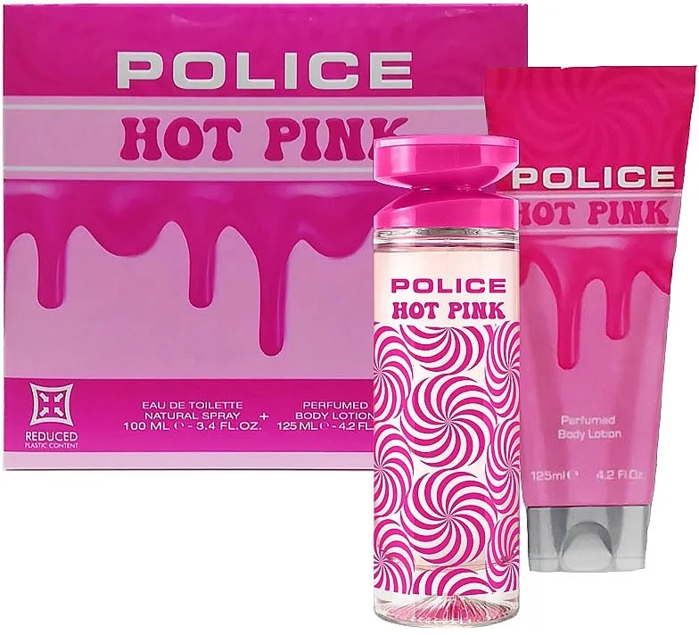 Police Hot Pink Set (edt/100ml + šampon/125ml)