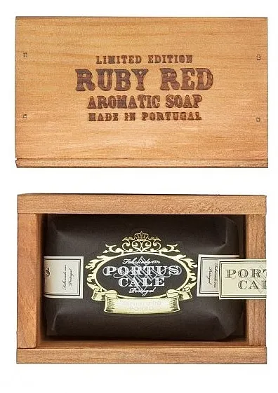 Portus Cale Ruby Red Aromatic Soap In Gift Box Čvrsti sapun "Grožđe i crvene bobice" u poklon kutiji