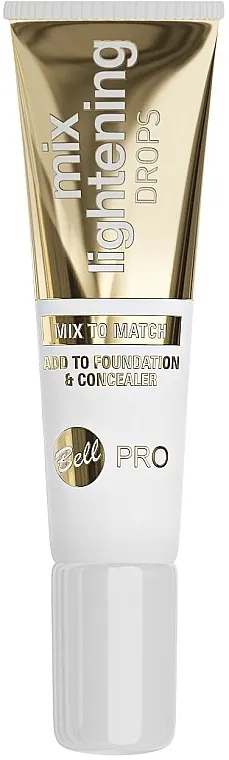 Posvetljujuće kapi za puder Bell PRO Mix Lightening Drops