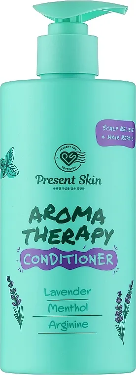 Present Skin Aromatherapy Conditioner Osvěžavajući balzam za kosu s lavandom, mentolom i argininom