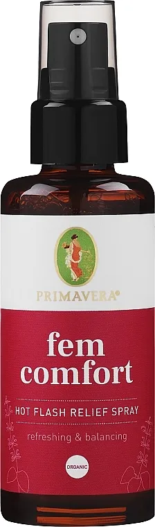 Primavera Fem Comfort Organic Hot Flash Relief Spray Organski sprej za ublažavanje vrućine
