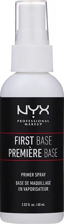Primer za lice NYX Professional Makeup First Base Makeup Primer Spray