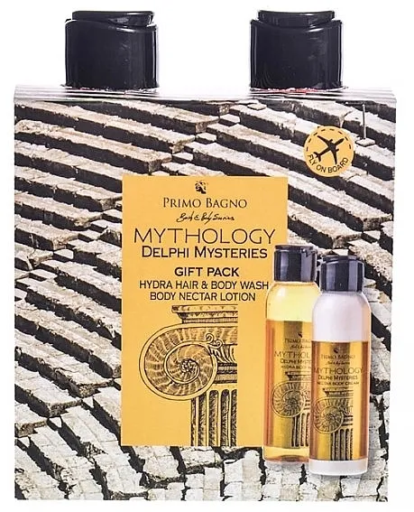 Primo Bagno Mythology Delphi Mysteries Gift Pack (b/wash/100 ml + b/cr/100 ml) Set