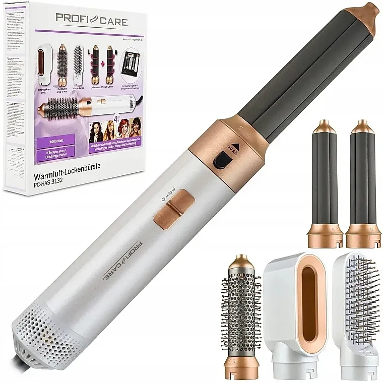 ProfiCare PC-HAS 3132 Multifunction Styler White, Rose Multifunkcionalni styler