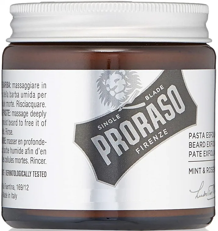 Proraso Mint &amp; Rosemary Beard Exfoliating Paste Pasta-piling za bradu i lice